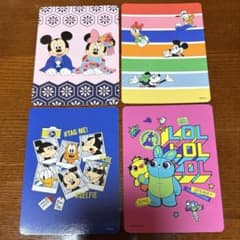ディズニーストア じゃんけんカード 4枚セット - メルカリ