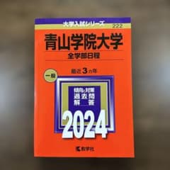 青山学院大学 全学部日程 2024のサムネイル