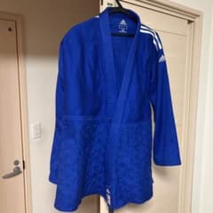 新品　アディダス　CHAMPION2-BLUE 柔道着 180サイズのサムネイル