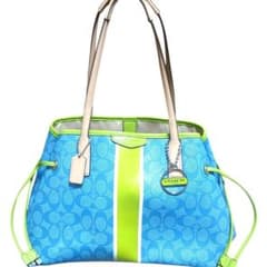 COACH トートバッグ シグネチャー ネイビー F29064 A4 OL 美品 COACH コーチ F29064 シグネチャー トートバッグ ブルー - メルカリ