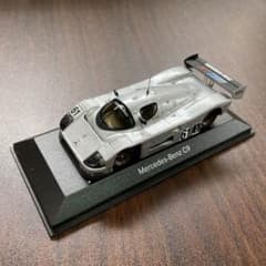 希少価値 ミニカー ザウバーメルセデスC9 NO61号車 1/43 ケースヒビ
