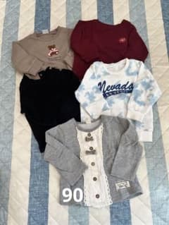 長袖トップスまとめ売り 80cmのサムネイル