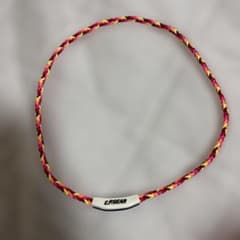 セラミックパワーギア編み込みネックレス　trenzado necklace