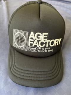 Age Factory メッシュキャップ　SONGS AGE FACTORY キャップ - メルカリ
