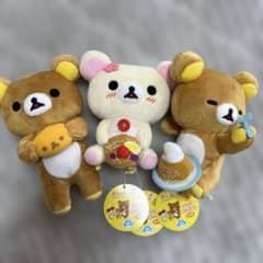 리락쿠마 알로하 봉제인형 3체 세트