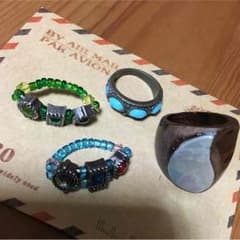 1点限りリング４点セットのサムネイル