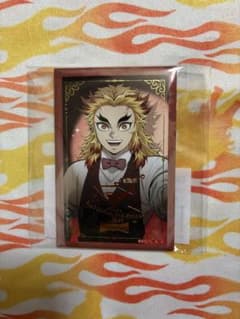 鬼滅の刃 モクテル 1周年記念箔押し缶バッジ 煉獄杏寿郎 - メルカリ