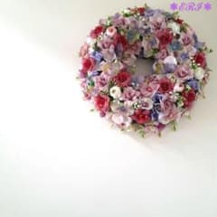 ゆかぐま様御専用*フラワーリース*玄関リースのサムネイル