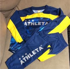 140サイズ 新品 ATHLETA アスレタ ピステ上下セットのサムネイル