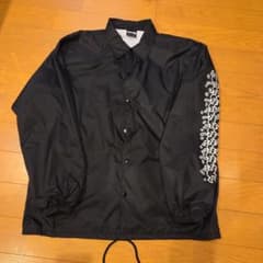 THRASHER コーチジャケット ブラックのサムネイル