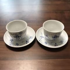 ロイヤルコペンハーゲン⭐️湯呑み&ソーサーのサムネイル
