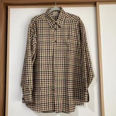 DAMART チェック柄 長袖シャツ　メンズのサムネイル