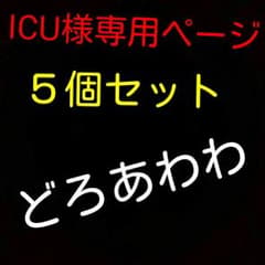 ICU様専用ページ❤５個セット❤のサムネイル