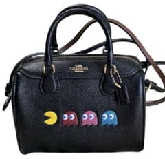 コーチ COACH パックマン ミニボストン 2WAY 希少コラボ 入手困難 