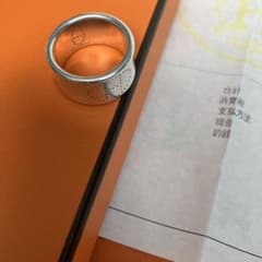 HERMES エシャペ リング シルバー54サイズ - メルカリ
