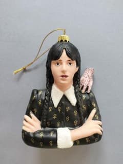 アスティエ　ウェンズデー　アダムスファミリー　ガラス　オーナメント