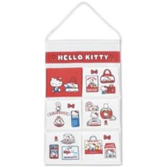 新品 サンリオ ハローキティ ウォールポケット レトロデザイン
