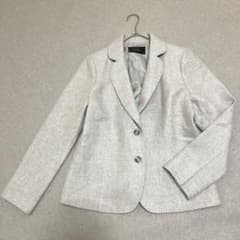美品◎レリアン×ロロピアーナ　高級 カシミヤ100%　テーラードジャケット j048ロロピアーナ【レリアン】美品 テーラードジャケット カシミヤ100