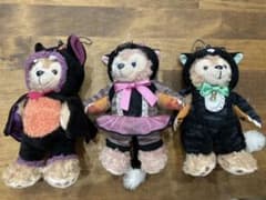 ダッフィー シェリーメイ  ハロウィン ぬいぐるみバッジのサムネイル