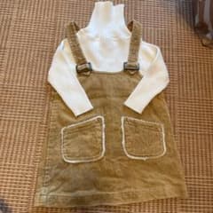 branshes ジャンパースカート タートルネック　80 90 95のサムネイル