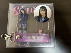 櫻坂46 ローソンくじ 中川智尋 アクリルスタンド 缶バッジ タオルホルダーのサムネイル