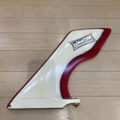 Dewey Weber サーフボードフィン 白/赤 10インチ - メルカリ