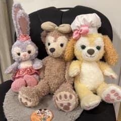 ディズニーぬいぐるみ3点セット クッキーアン ステラルー シェリーメイのサムネイル