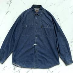 90s ARMANI JEANS アルマーニジーンズ デニムシャツ 長袖