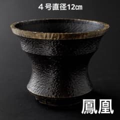 石調〜鳳凰〜 4号直径12㎝ 3dプリンター鉢 作家鉢 アガベ - メルカリ