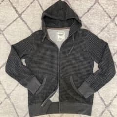 y2k 00s オールドユニクロ UNIQLO ダブルジップ チェックパーカー