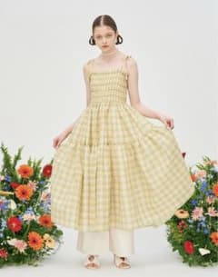 POPPY シースルーチェックキャミワンピのサムネイル