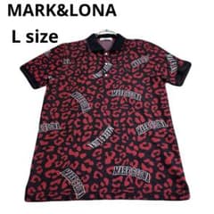 MARK&LONAカモフラージュ＆レオパード柄ポロシャツ 極美品 MARK & LONA ポロシャツ レオパード柄 総柄 春夏 - メルカリ