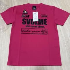 タグ付き新品　SVOLME ピンク プラクティスシャツ サイズ150のサムネイル