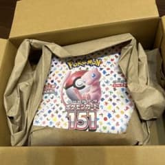 ポケモンカード151  未開封シュリンク付き 1BOX です。  即購入可のサムネイル