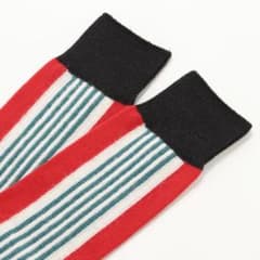 ★新品★HOiSUMスタンドアウトソックス_AW(22-25cm) REDのサムネイル