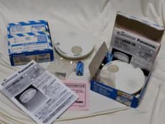 Panasonic けむり当番 薄型2種 音声警報付 火災報知器 2つセット