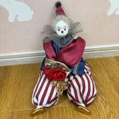 ピエロ人形 オルゴール アンティークのサムネイル