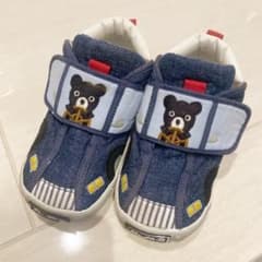 ミキハウス　ダブルビー　車モチーフ　子供靴　15.0のサムネイル