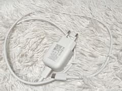 Cタイプ変換プラグ　USB-C電源アダプター　ホワイトのサムネイル