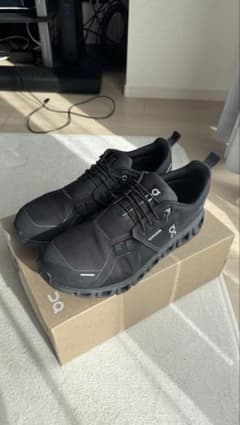 On Cloud 6 Waterproof ブラック　26.5cm
