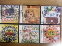 ニンテンドーDSソフト 6本セット 動作確認済 バラ売り可のサムネイル