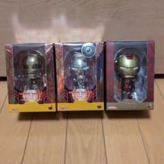 コスベイビー　アイアンマン マーク1、2、3　3体セットとスパイダーマンセットのサムネイル