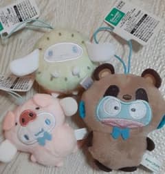 マスコット 　シナモン　ハンギョドン　 サンリオ　ぬいぐるみ　ストラップ　新品