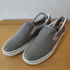 VANS スリッポン グレー キャンバス スニーカー 27.0cmのサムネイル