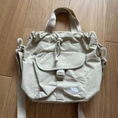 ノースフェイス 巾着 バケットバッグ ショルダーバッグ アイボリー