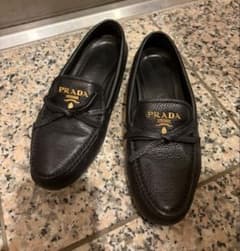 PRADA プラダ　靴　黒　ローファー　37のサムネイル