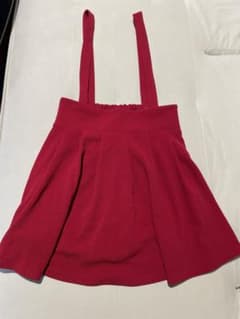 赤 フレアスカート Mサイズのサムネイル
