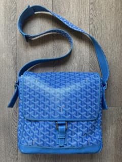 GOYARD ゴヤール ショルダーバッグ ブルー