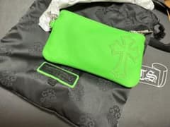 クロムハーツ　財布　ウォレット　グリーン　小銭入れのサムネイル