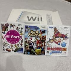 Nintendo Wii 本体 ソフト3本 Wii2HDMI付 - メルカリ